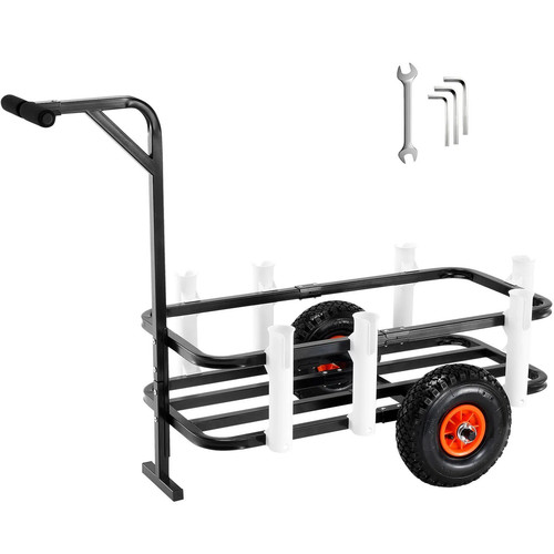 Carrello pesca spiaggia - carrello, in
