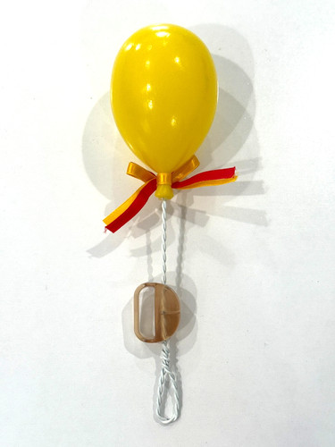 Palloncino giallo american - palloncino,