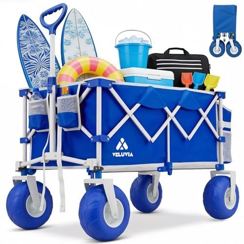 Carro spiaggia con ruote - spiaggia,